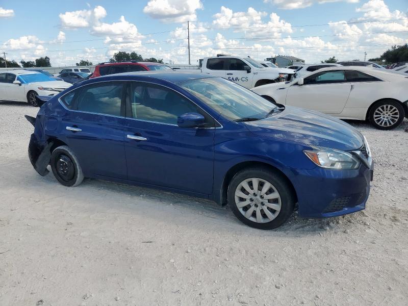 3N1AB7AP1KY209827 - 2019 NISSAN SENTRA S Blau Foto 4