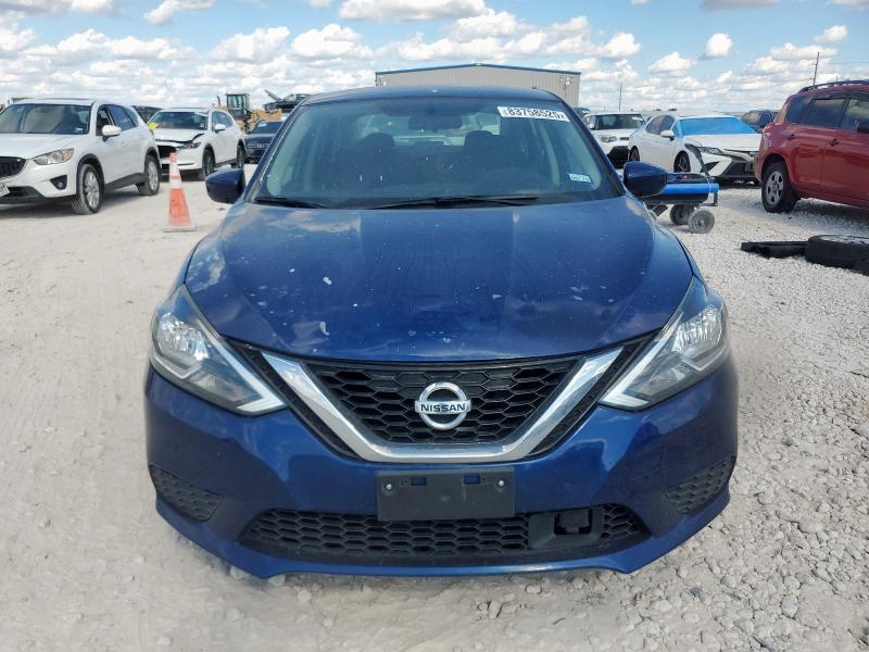 3N1AB7AP1KY209827 - 2019 NISSAN SENTRA S Blau Foto 5