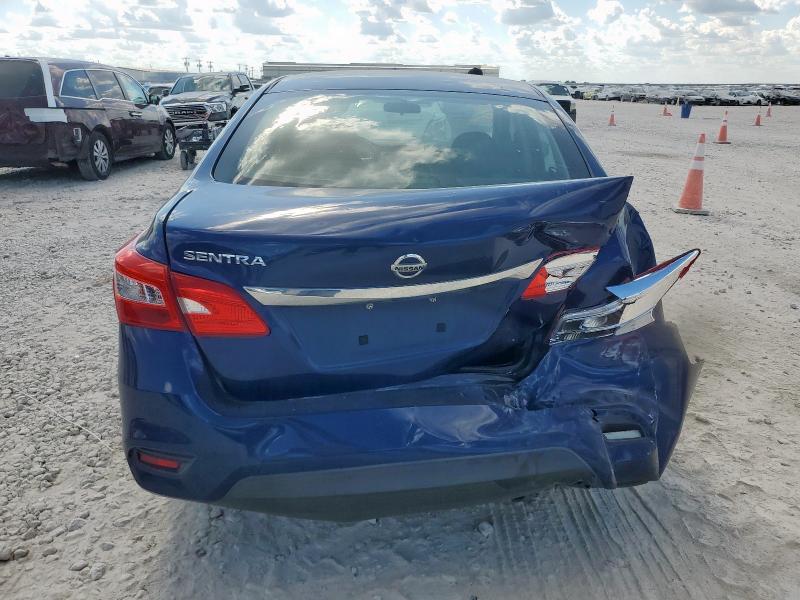 3N1AB7AP1KY209827 - 2019 NISSAN SENTRA S Blau Foto 6
