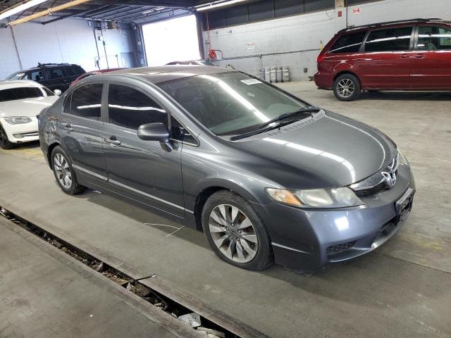 19XFA16929E011539 - 2009 HONDA CIVIC EXL GRAY photo 4