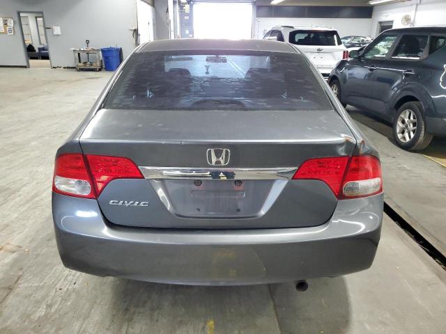 19XFA16929E011539 - 2009 HONDA CIVIC EXL GRAY photo 6