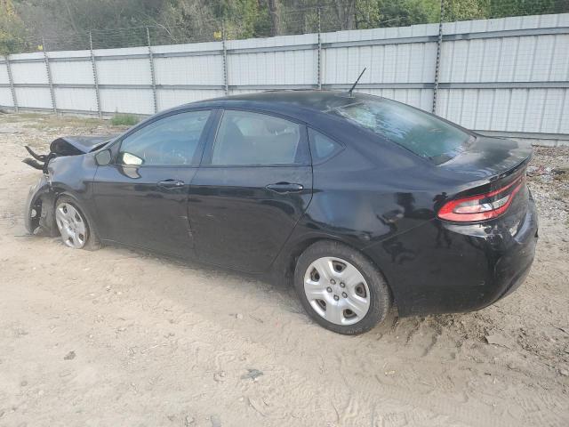 1C3CDFAA8GD645238 - 2016 DODGE DART SE BLACK photo 2