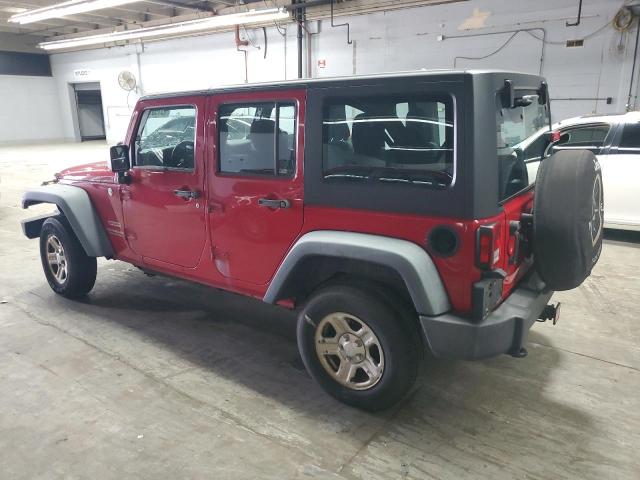 1J4BA3H15BL610590 - 2011 JEEP WRANGLER U SPORT Rot Foto 2