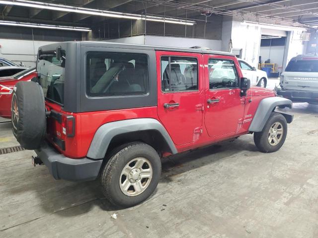 1J4BA3H15BL610590 - 2011 JEEP WRANGLER U SPORT Rot Foto 3