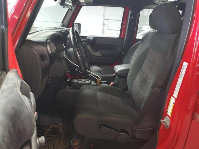 1J4BA3H15BL610590 - 2011 JEEP WRANGLER U SPORT Rot Foto 7