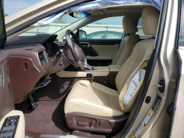 2T2ZZMCA2KC144372 - 2019 LEXUS RX 350 BASE GOLD photo 7