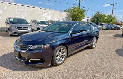 2G11Z5S34K9110419 - 2019 CHEVROLET IMPALA LT Կապույտ լուսանկար 2