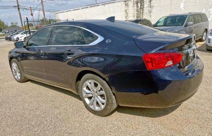 2G11Z5S34K9110419 - 2019 CHEVROLET IMPALA LT Կապույտ լուսանկար 3