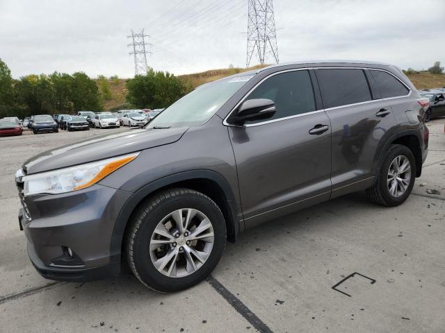 2014 TOYOTA HIGHLANDER XLE, 