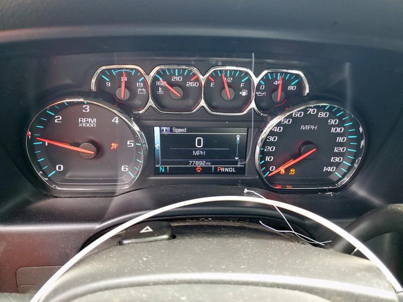 3GCPCREC3HG347763 - 2017 CHEVROLET SILVERADO C1500 LT BLACK photo 9