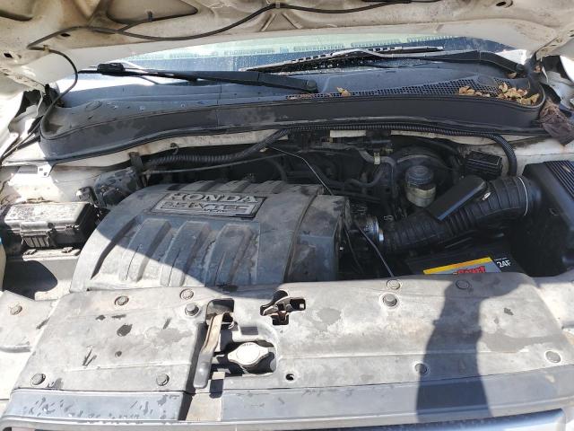 5FNYF28528B018090 - 2008 HONDA PILOT EXL Weiß Foto 12