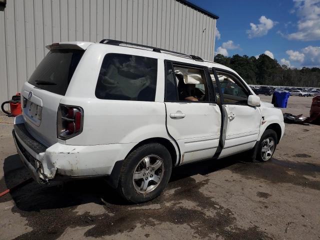 5FNYF28528B018090 - 2008 HONDA PILOT EXL Weiß Foto 3