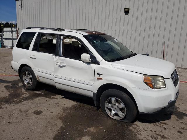 5FNYF28528B018090 - 2008 HONDA PILOT EXL Weiß Foto 4
