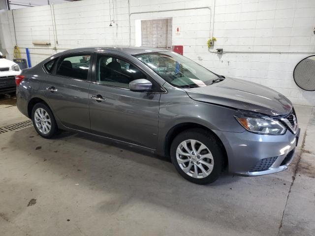 3N1AB7AP0KY434398 - 2019 NISSAN SENTRA S 灰色 照片 4