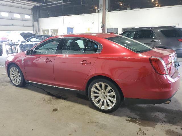 1LNHL9FT2AG603875 - 2010 LINCOLN MKS წითელი ფოტო 2