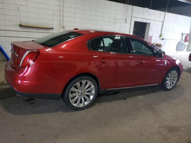 1LNHL9FT2AG603875 - 2010 LINCOLN MKS წითელი ფოტო 3