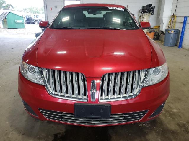1LNHL9FT2AG603875 - 2010 LINCOLN MKS წითელი ფოტო 5