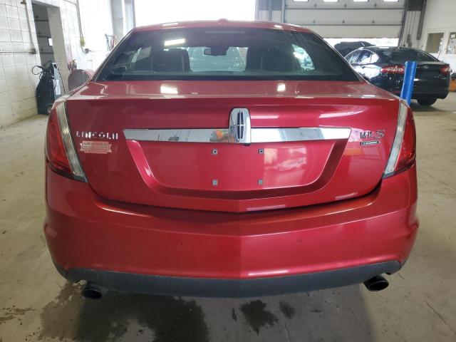 1LNHL9FT2AG603875 - 2010 LINCOLN MKS წითელი ფოტო 6