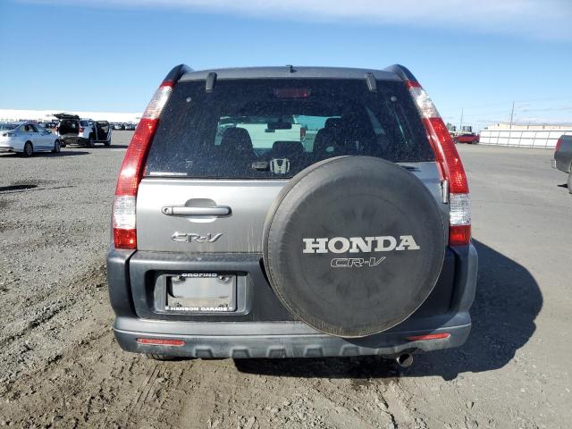 JHLRD78816C031346 - 2006 HONDA CR-V EX 银色 照片 6