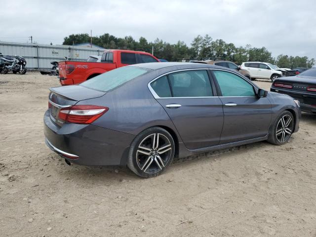 1HGCR2F57GA033603 - 2016 HONDA ACCORD SPORT Gri fotoğraf 3