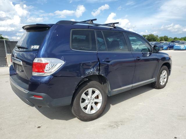 5TDZA3EH0CS024403 - 2012 TOYOTA HIGHLANDER BASE Կապույտ լուսանկար 3