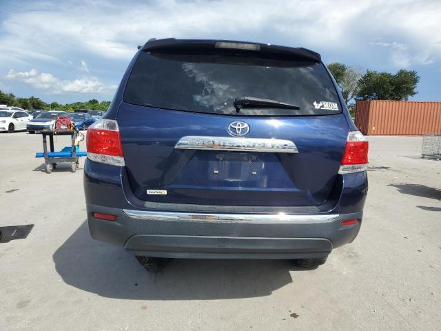 5TDZA3EH0CS024403 - 2012 TOYOTA HIGHLANDER BASE Կապույտ լուսանկար 6