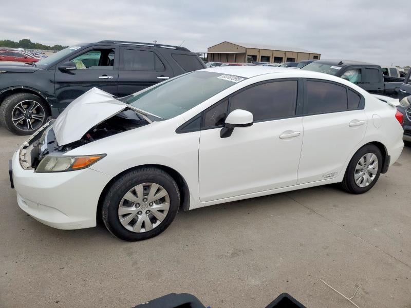 2012 HONDA CIVIC LX, 