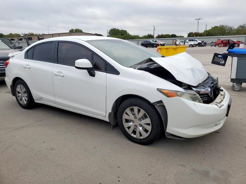 19XFB2F51CE097787 - 2012 HONDA CIVIC LX 白色 照片 4