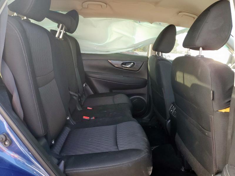 KNMAT2MV9HP606445 - 2017 NISSAN ROGUE S BLUE photo 11