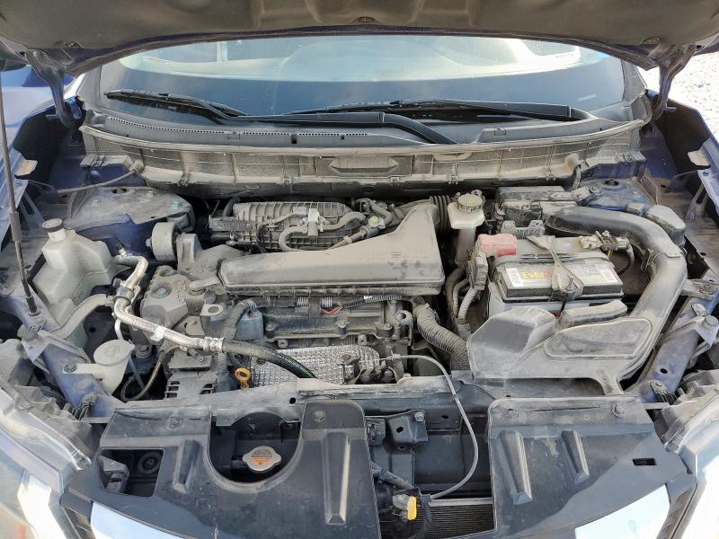 KNMAT2MV9HP606445 - 2017 NISSAN ROGUE S BLUE photo 12