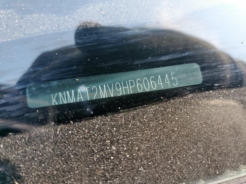 KNMAT2MV9HP606445 - 2017 NISSAN ROGUE S BLUE photo 13