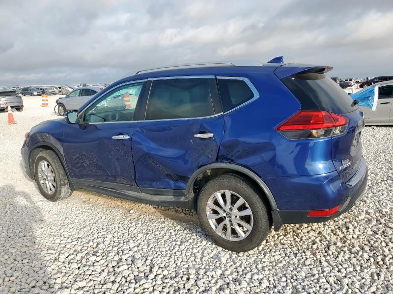 KNMAT2MV9HP606445 - 2017 NISSAN ROGUE S BLUE photo 2