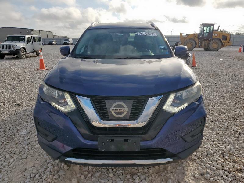 KNMAT2MV9HP606445 - 2017 NISSAN ROGUE S BLUE photo 5