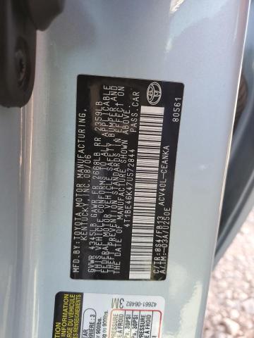 4T1BE46K47U572844 - 2007 TOYOTA CAMRY CE 蓝色 照片 13