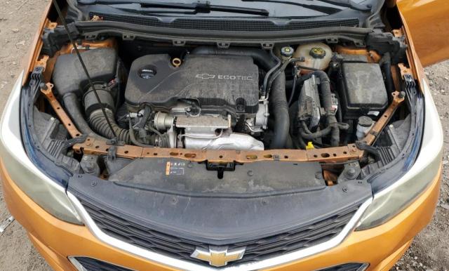3G1BE6SM6HS583460 - 2017 CHEVROLET CRUZE LT 橙色 照片 11
