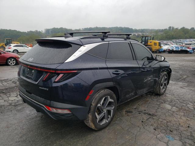 KM8JFCA19NU069535 - 2022 HYUNDAI TUCSON SEL CONVENIENCE Mavi fotoğraf 3