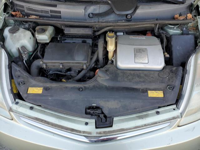 JTDKB20U987812577 - 2008 TOYOTA PRIUS მწვანე ფოტო 11