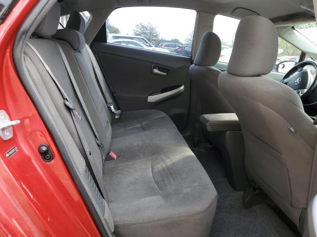 JTDKN3DU7B0311033 - 2011 TOYOTA PRIUS RED photo 10