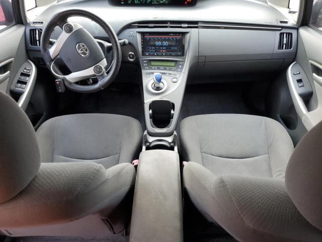 JTDKN3DU7B0311033 - 2011 TOYOTA PRIUS RED photo 8