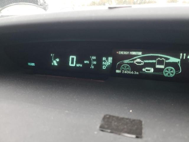 JTDKN3DU7B0311033 - 2011 TOYOTA PRIUS RED photo 9
