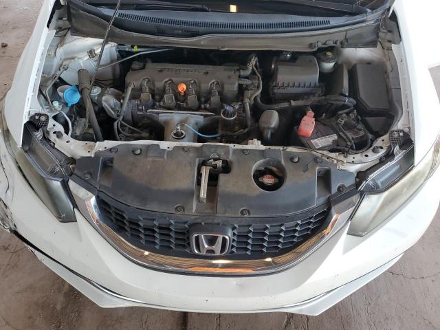 19XFB2F54FE115672 - 2015 HONDA CIVIC LX WHITE photo 11