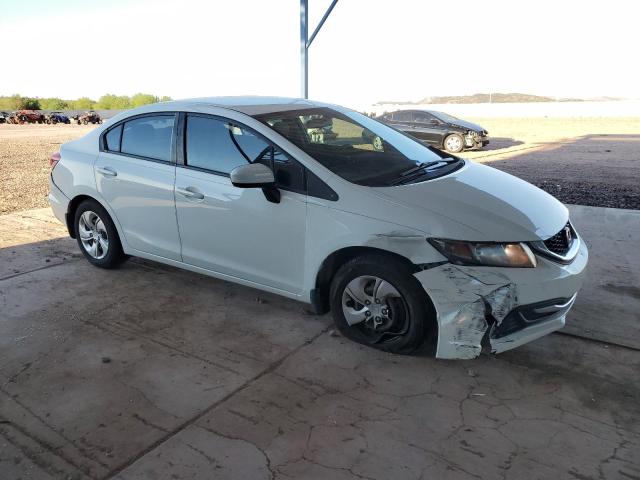 19XFB2F54FE115672 - 2015 HONDA CIVIC LX WHITE photo 4