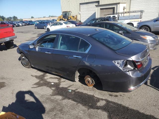 1HGCR2F81GA124635 - 2016 HOND ACCORD EXL გრაფიტი ფოტო 2