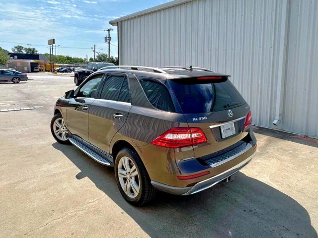 4JGDA5HB7DA199724 - 2013 MERCEDES-BENZ ML 350 4MATIC BROWN photo 3