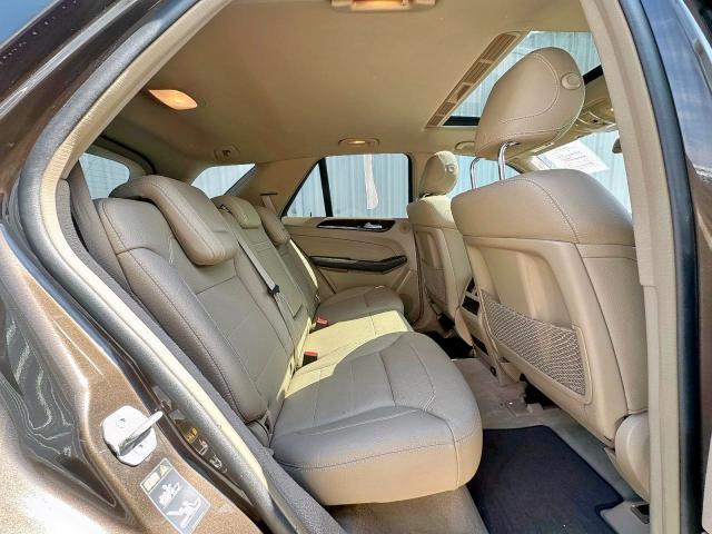 4JGDA5HB7DA199724 - 2013 MERCEDES-BENZ ML 350 4MATIC BROWN photo 6