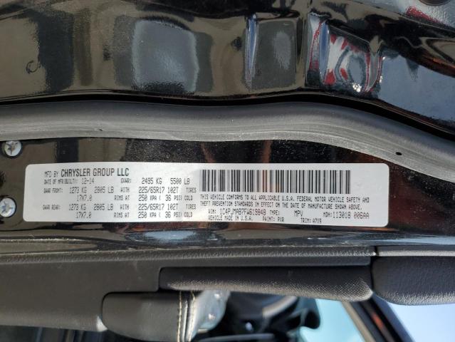 1C4PJMAB7FW619848 - 2015 JEEP CHEROKEE SPORT 黑色 照片 12