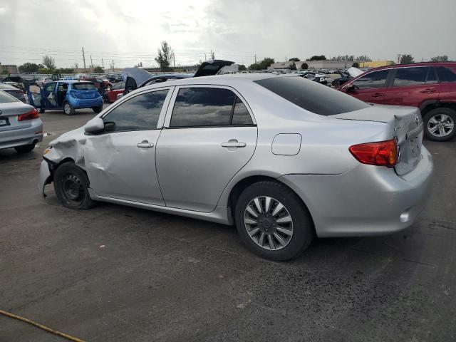 2T1BU4EE4AC277024 - 2010 TOYOTA COROLLA BASE ნაცრისფერი ფოტო 2