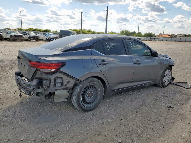 3N1AB8BV4PY301363 - 2023 NISSAN SENTRA S GRAY photo 3