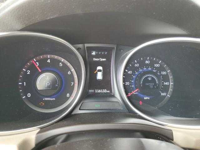 5XYZU3LA9EG219817 - 2014 HYUNDAI SANTA FE S თეთრი ფოტო 9