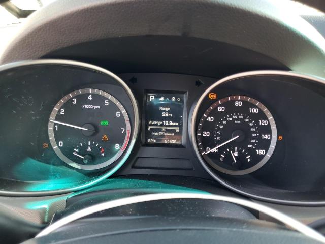 5XYZT3LB2HG414027 - 2017 HYUNDAI SANTA FE S SILVER photo 9